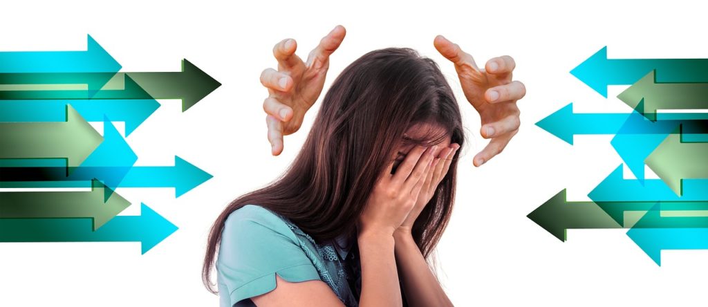 ילדה עם הפרעה